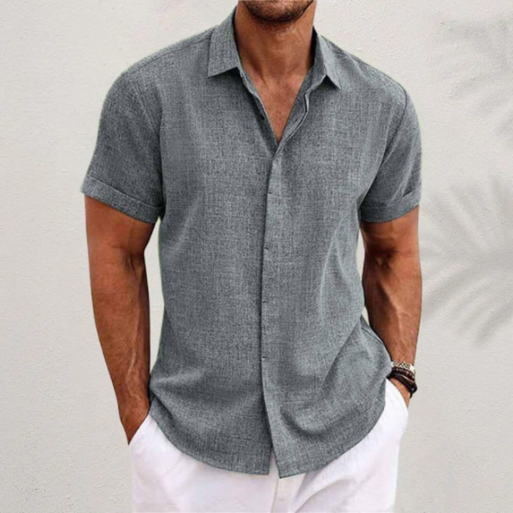 ADAMO | CAMICIA IN LINO CLASSICA