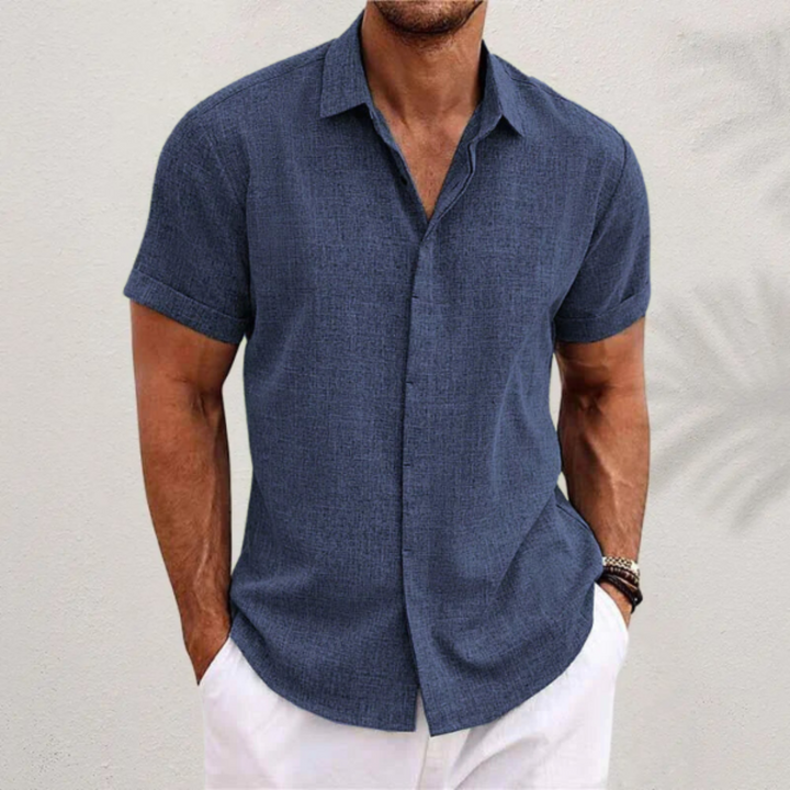 ADAMO | CAMICIA IN LINO CLASSICA