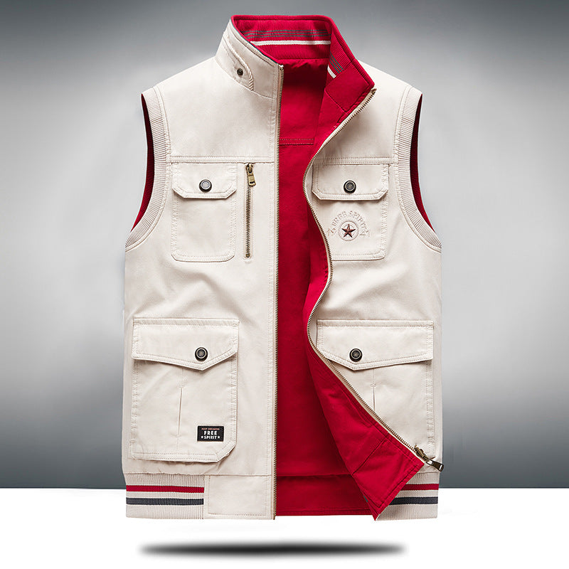 ROVESSA ROMA | GILET DA UOMO IN COTONE PREMIUM DI LUSSO