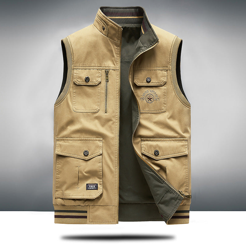 ROVESSA ROMA | GILET DA UOMO IN COTONE PREMIUM DI LUSSO