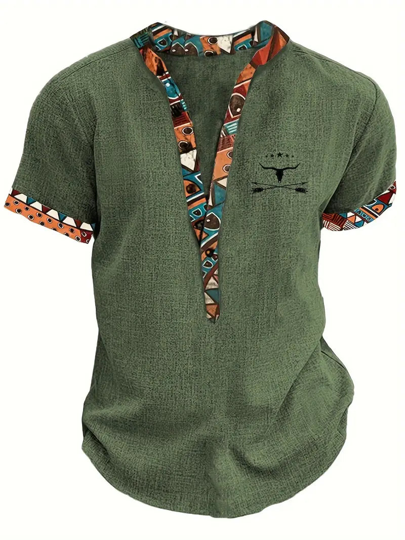 SALVATORE | CAMICIA ELEGANTE A MANICHE CORTE