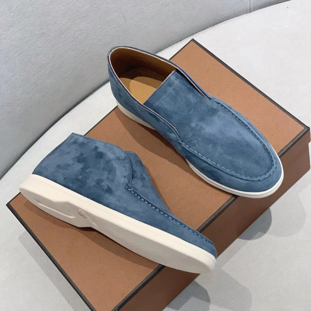 MOCASSINI IN PELLE SCAMOSCIATA CASUAL
