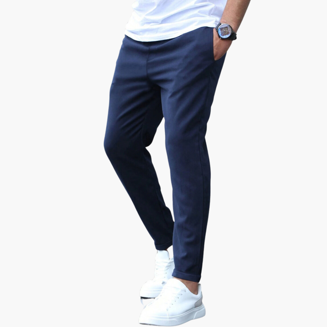 VINCENZO | PANTALONE ELEGANTE CON STRETCH