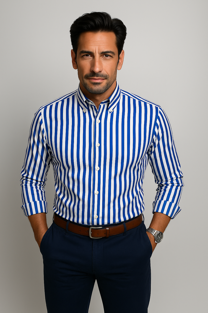 ROVESSA ROMA | CAMICIA A RIGHE DECISE