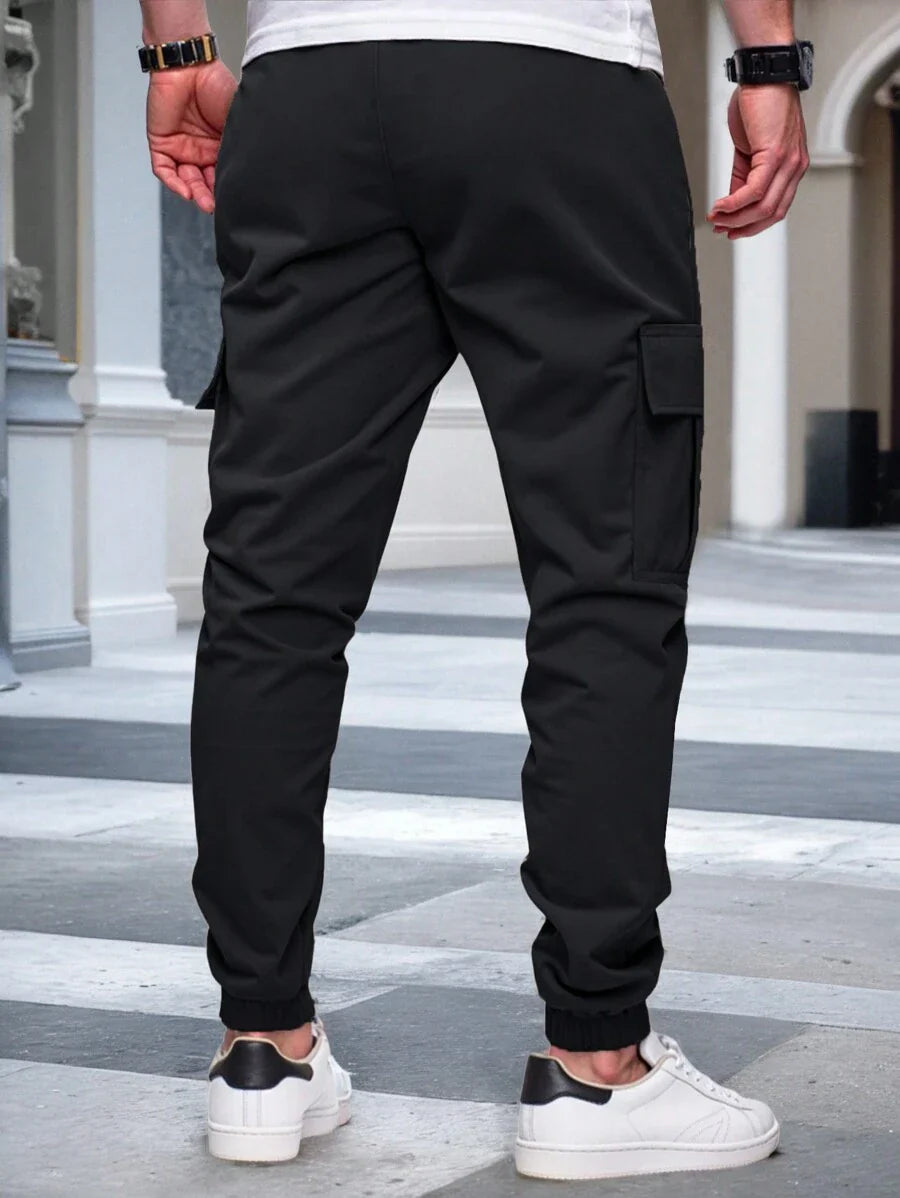 RICCARDO | JOGGER CARGO LEGGERI CON TASCHE