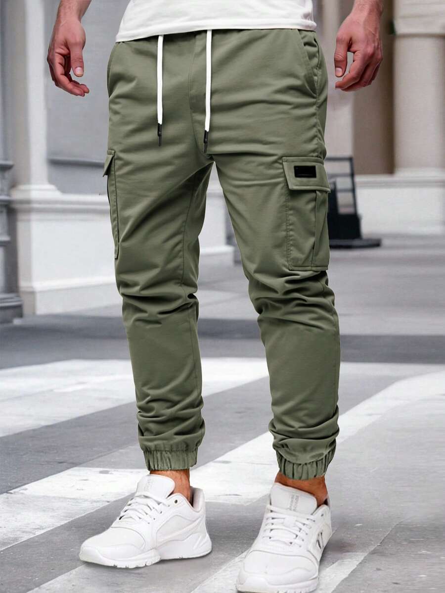 RICCARDO | JOGGER CARGO LEGGERI CON TASCHE
