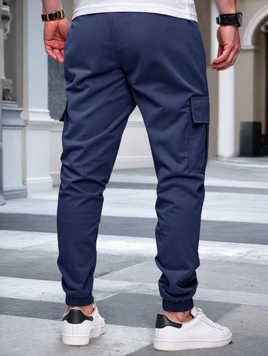 RICCARDO | JOGGER CARGO LEGGERI CON TASCHE