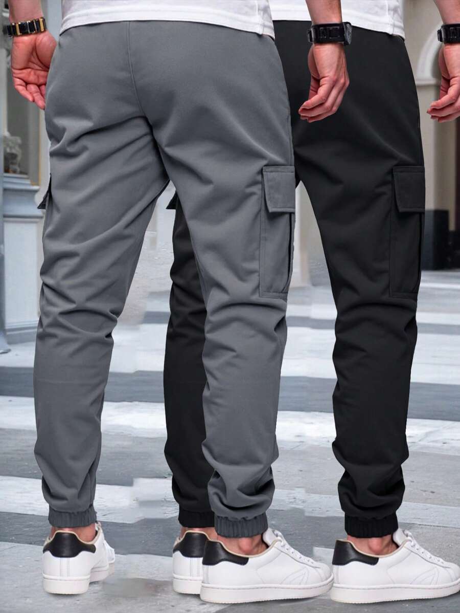 RICCARDO | JOGGER CARGO LEGGERI CON TASCHE