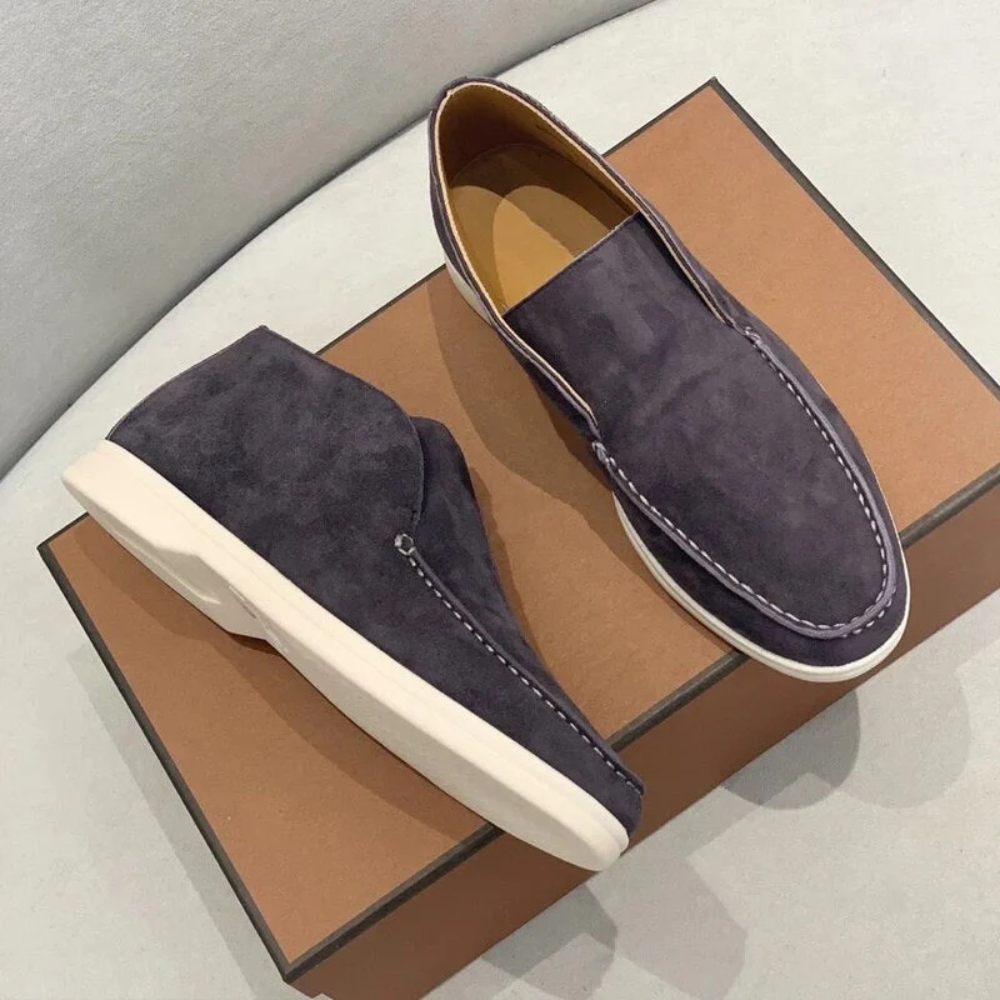 MOCASSINI IN PELLE SCAMOSCIATA CASUAL