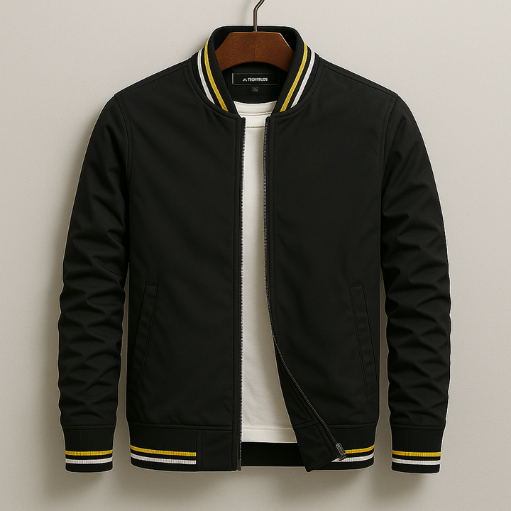 ROVESSA ROMA | GIUBBOTTO BOMBER ESTIVO CON STRISC