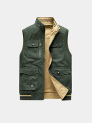 ROVESSA ROMA | GILET DA UOMO IN COTONE PREMIUM DI LUSSO