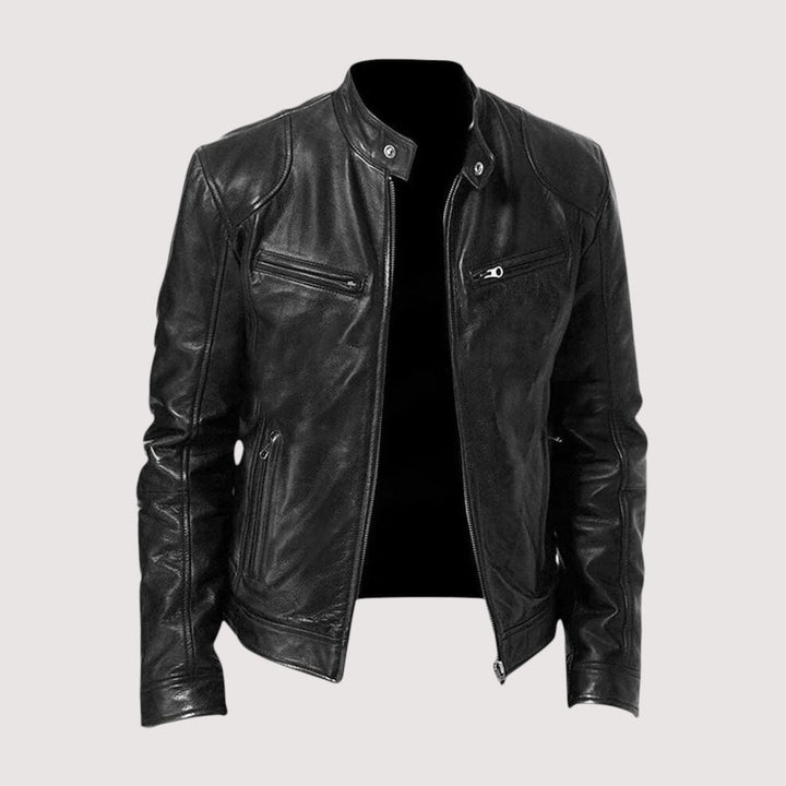 ROVESSA ROMA | GIACCA IN PELLE ELEGANTE DA UOMO