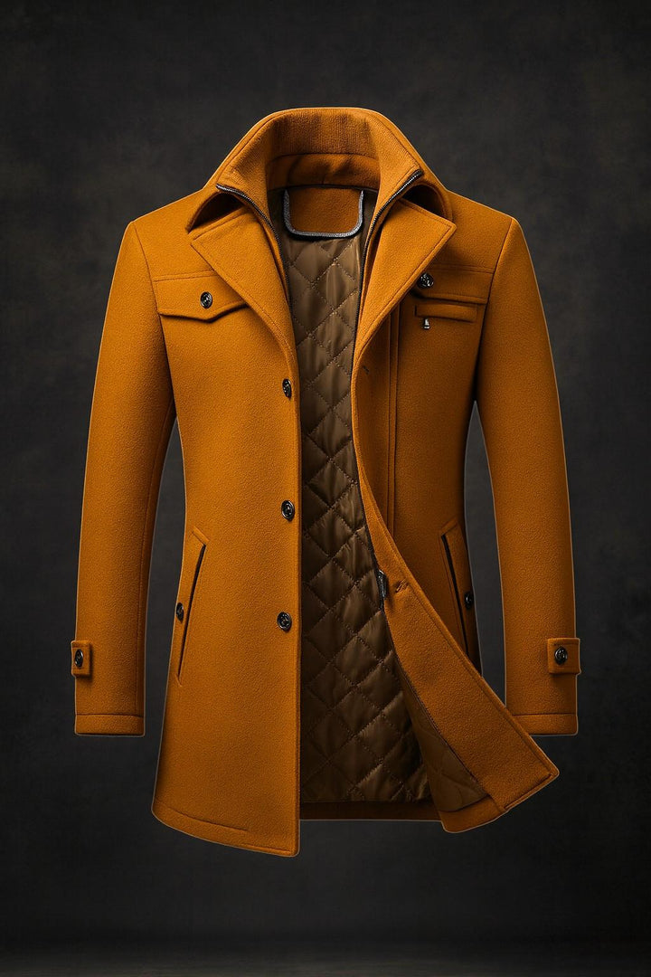 ROVESSA ROMA | CAPPOTTO DI LANA FATTO A MANO