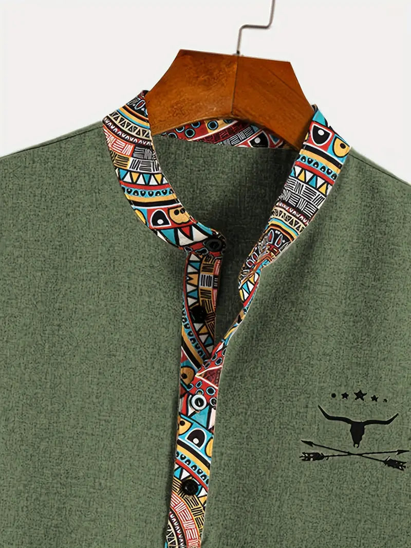 SALVATORE | CAMICIA ELEGANTE A MANICHE CORTE