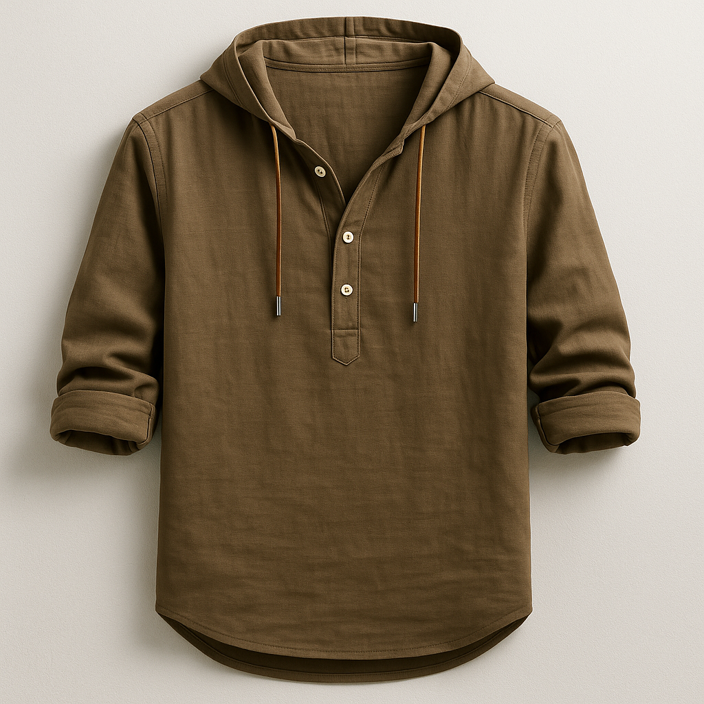 ROVESSA ROMA™ | CAMICIA DE LUXE CON CAPPUCCIO