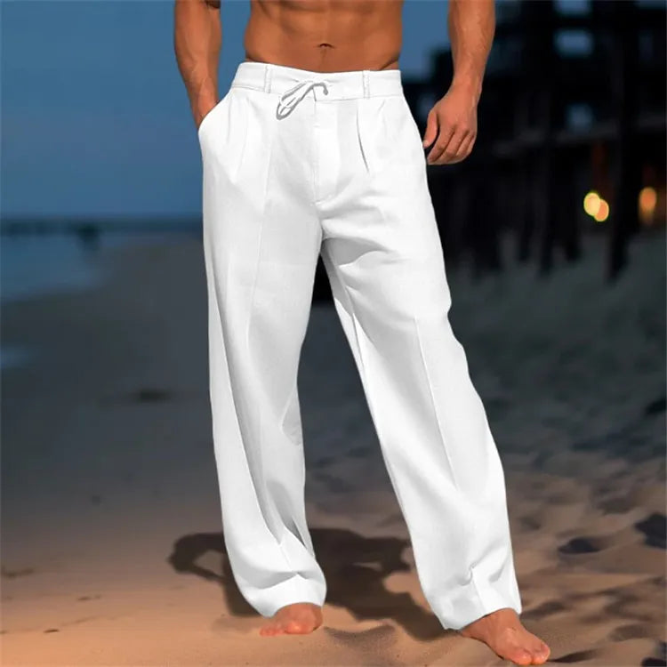NATHAN™ | PANTALONI IN COTONE UNITI