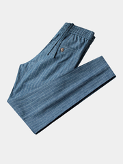 PANTALONI IN COTONE-LINO MILANO