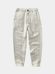 ROVESSA ROMA | PANTALONI DRITTI IN LINO