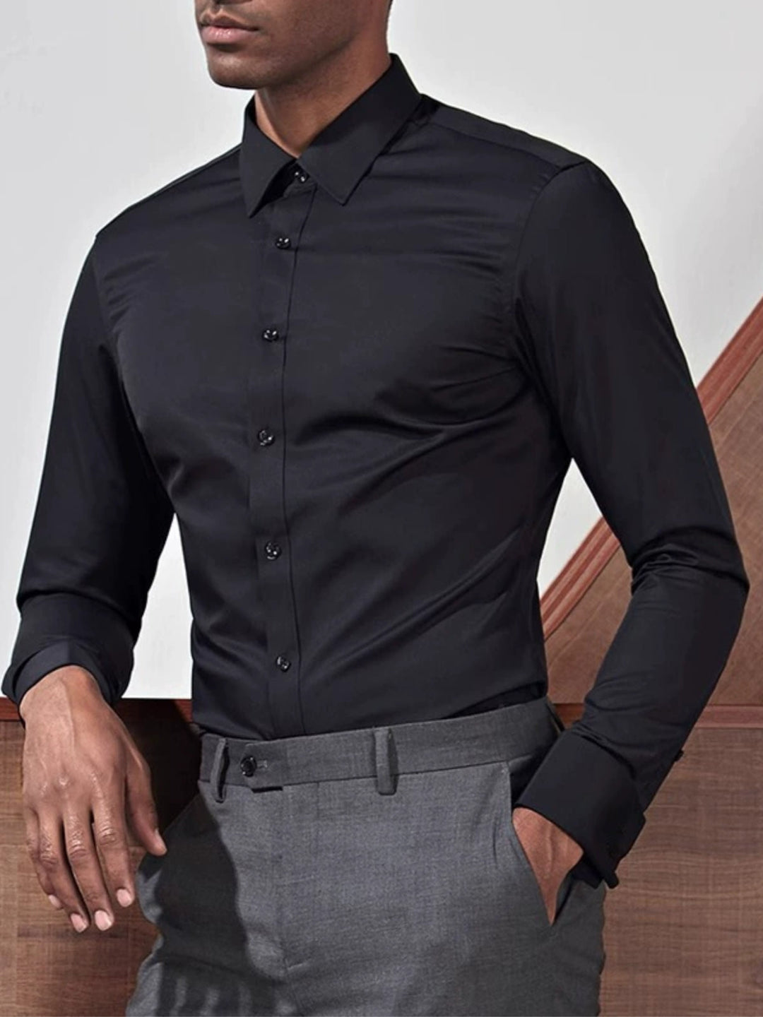 ROVESSA ROMA | Camicia Stretch Senza Pieghe
