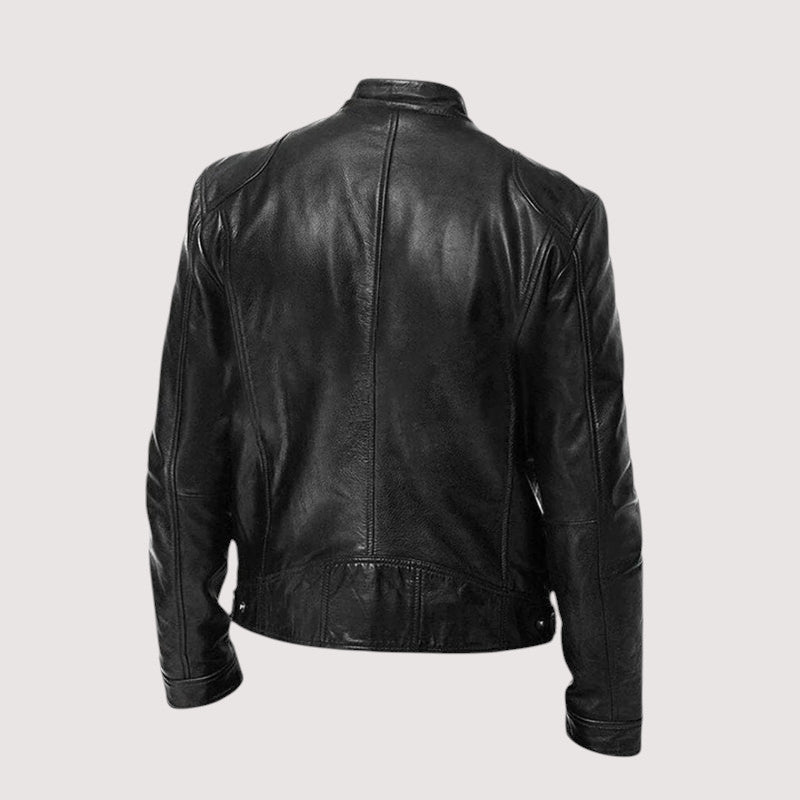 ROVESSA ROMA | GIACCA IN PELLE ELEGANTE DA UOMO
