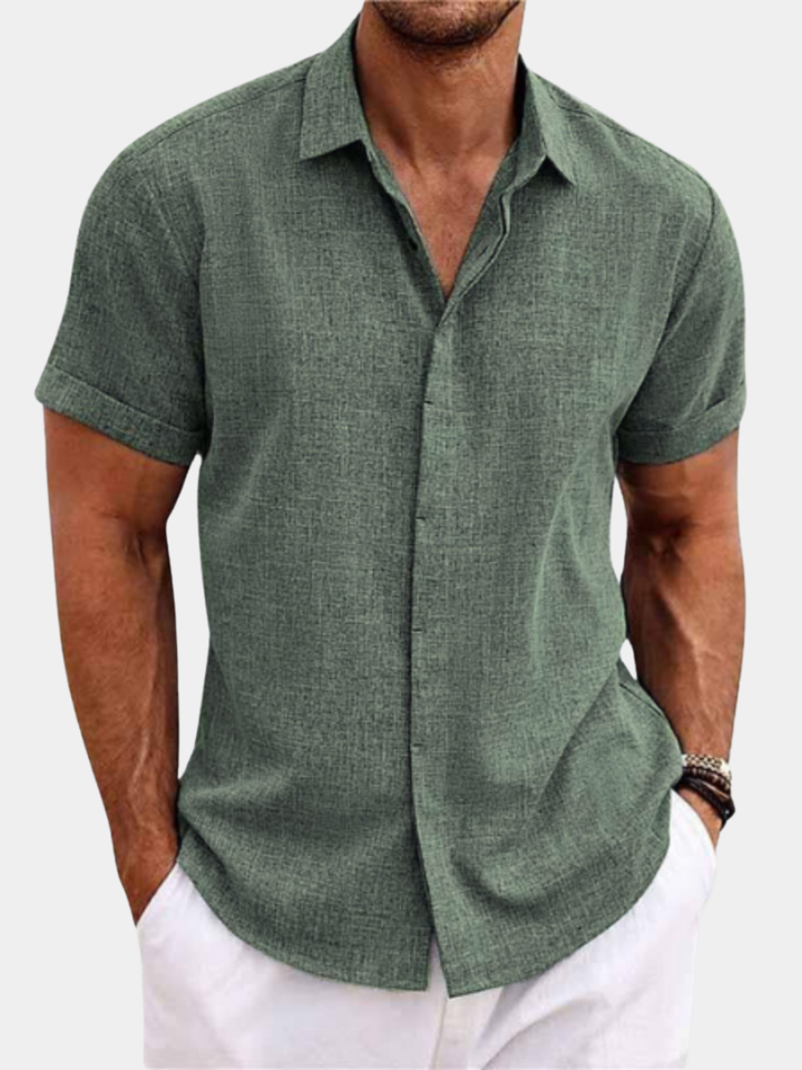 ADAMO | CAMICIA IN LINO CLASSICA