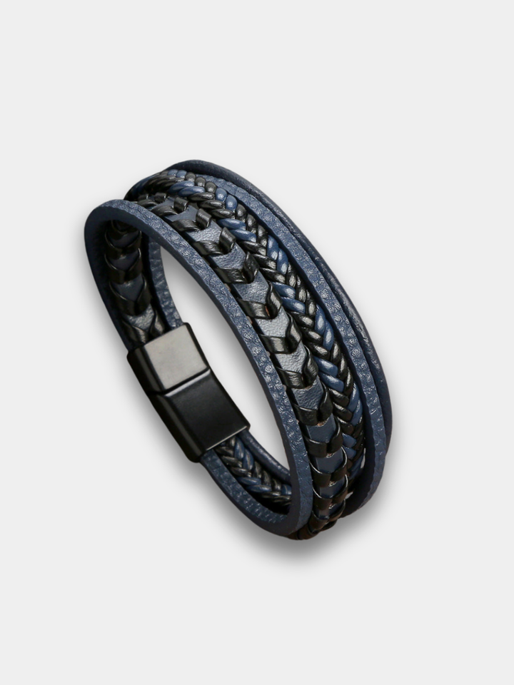 ROVESSA ROMA | BRACCIALE DA UOMO DI PELLE DI LUSSO