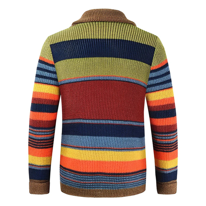 ROVESSA ROMA | CARDIGAN RETRÒ DA UOMO