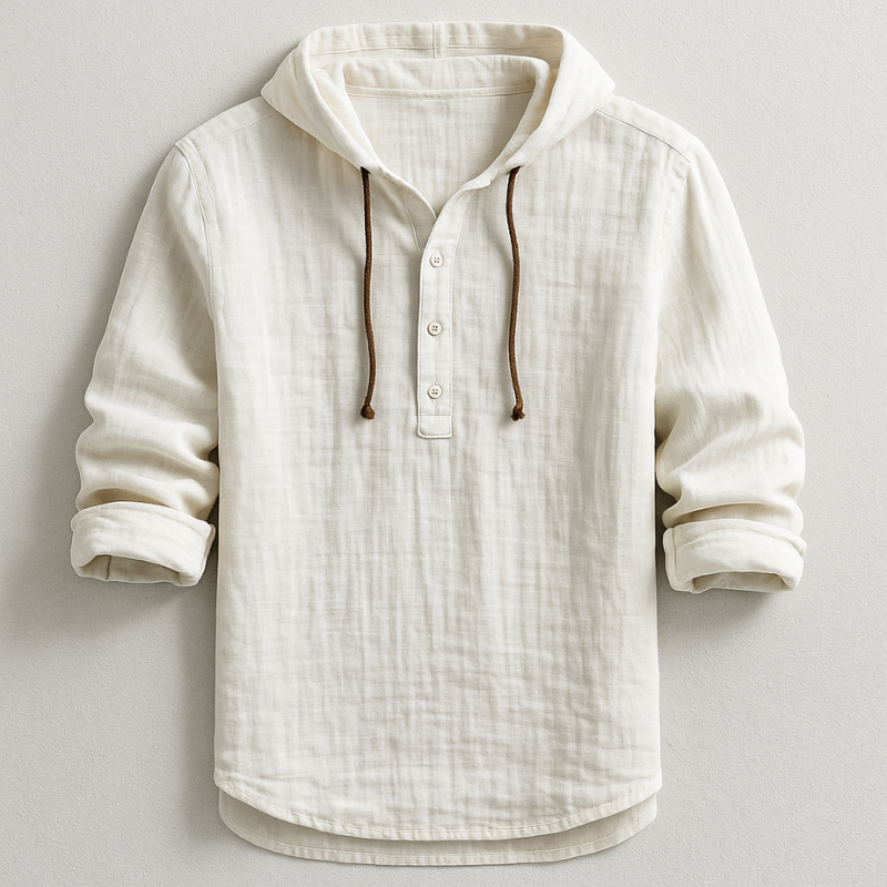 ROVESSA ROMA | CAMICIA DI LUSSO CON CAPPUCCIO