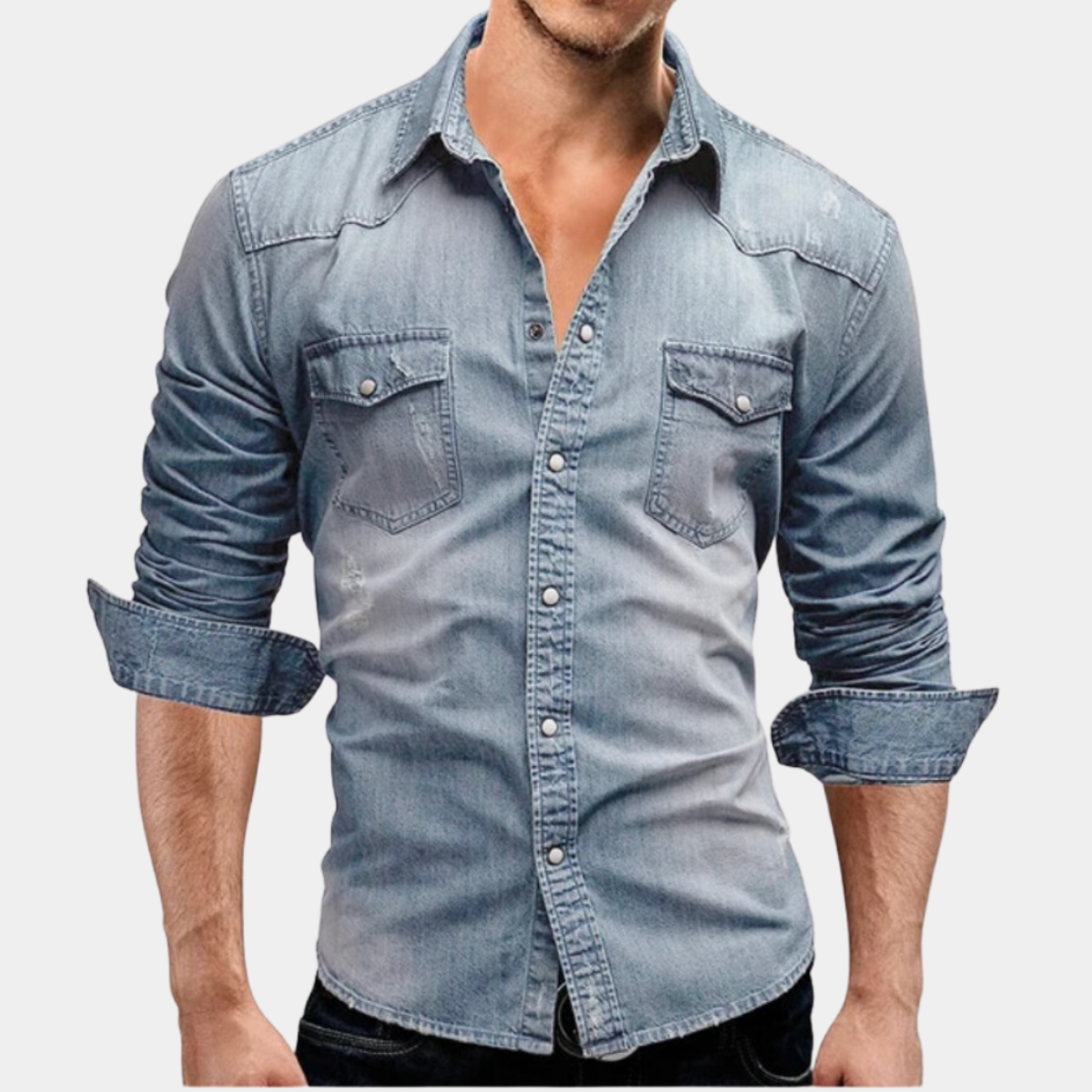 LEX | CAMICIA IN DENIM MODERNA