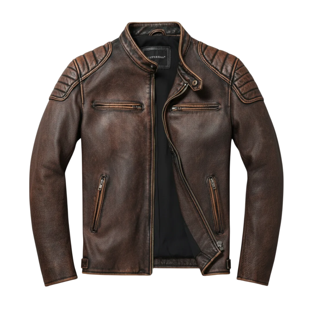 Giacca di Pelle | Sensazione Vintage con un Tocco Moderno