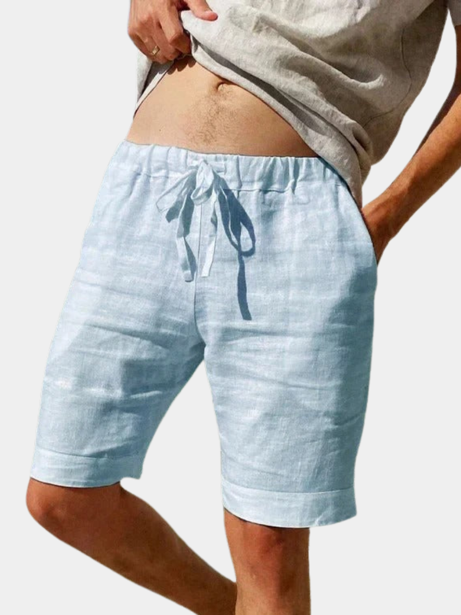 GIANNI | PANTALONCINI IN LINO E COTONE