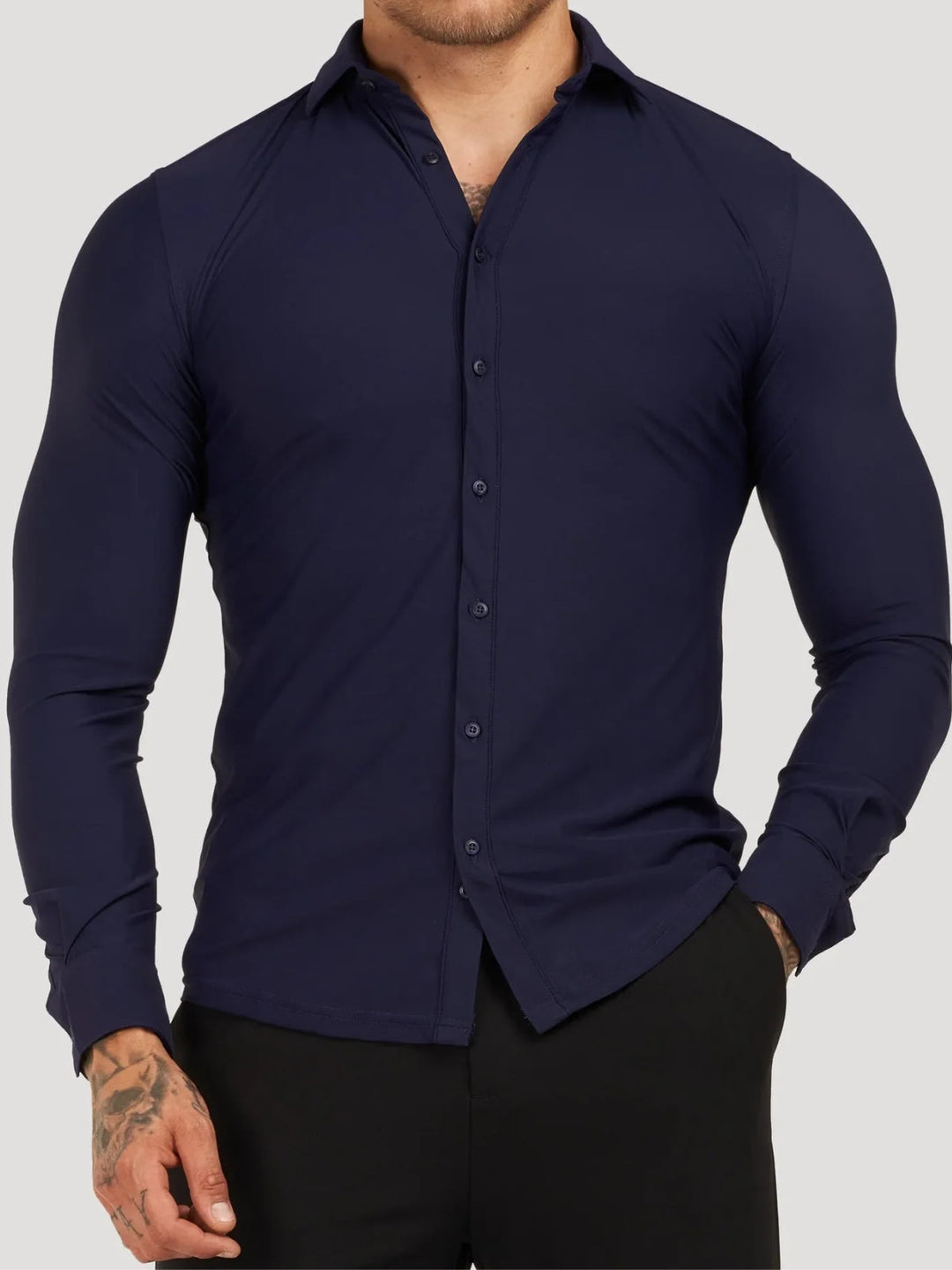ROVESSA ROMA | Camicia Stretch Senza Pieghe