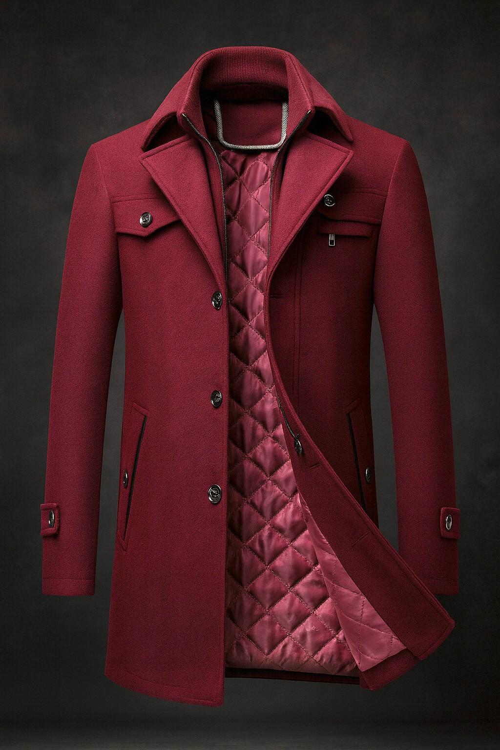 ROVESSA ROMA | CAPPOTTO DI LANA FATTO A MANO
