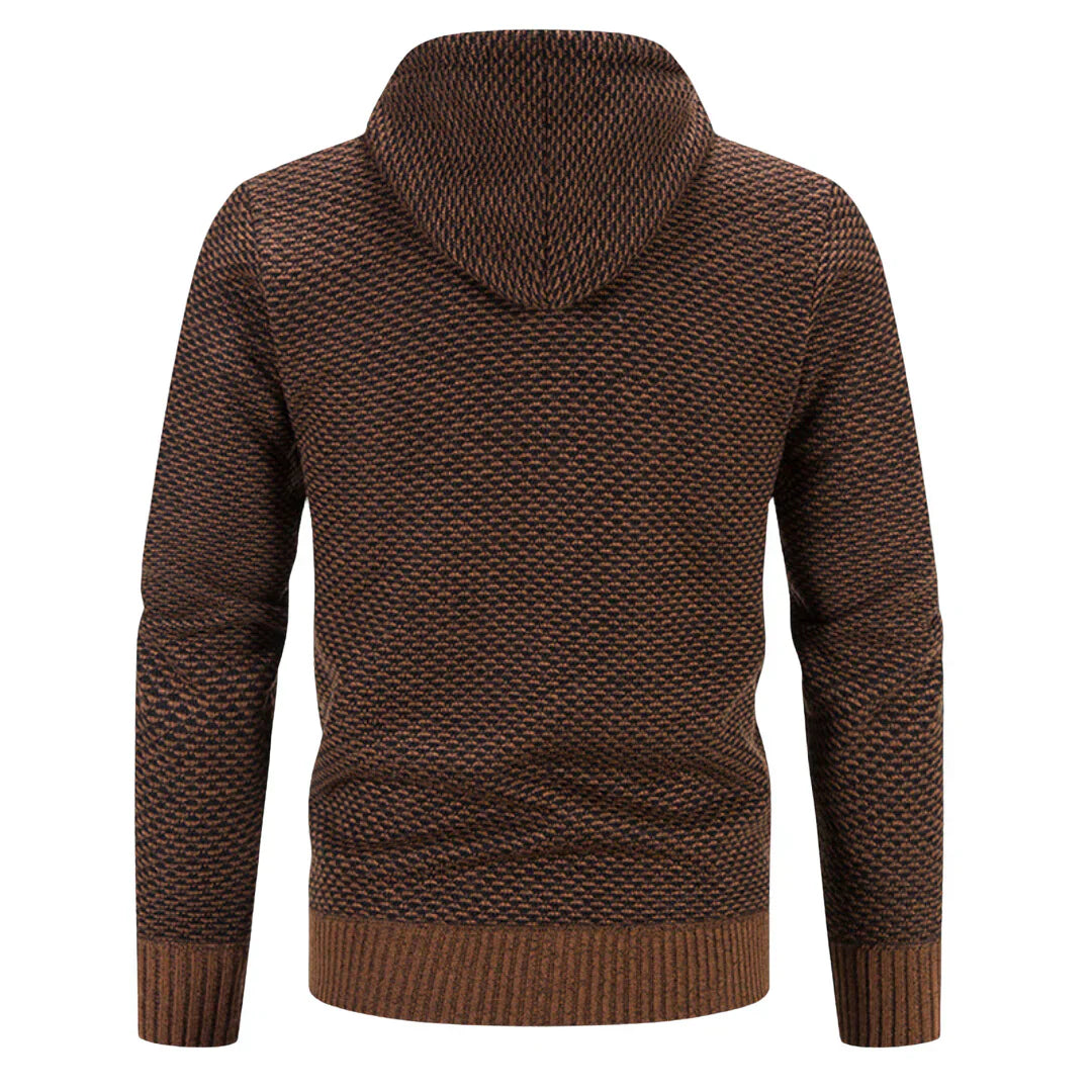 DAVIDE | HOODIE PREMIUM CON DESIGN SLIM-FIT