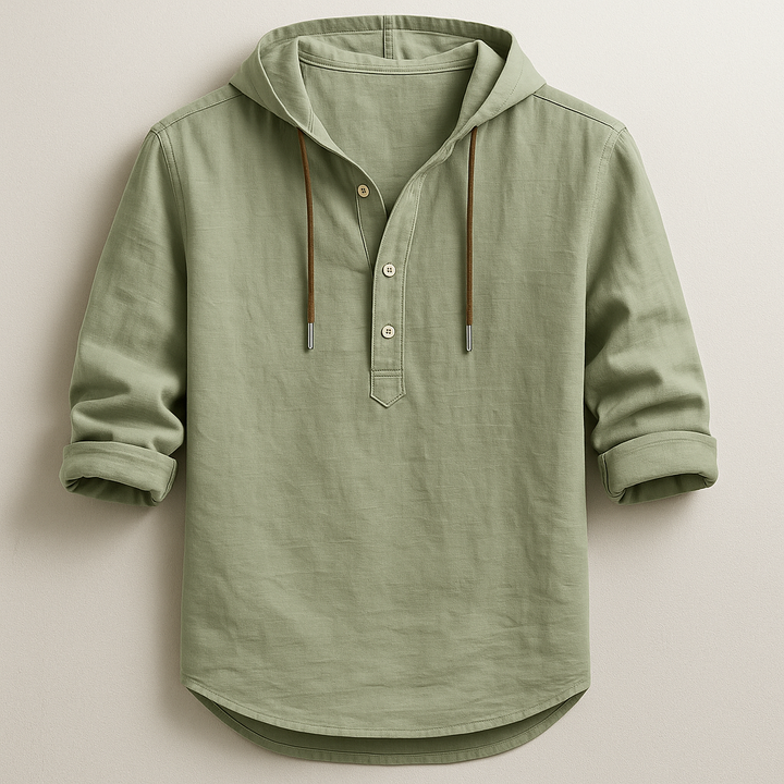 ROVESSA ROMA™ | CAMICIA DE LUXE CON CAPPUCCIO