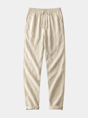 PANTALONI IN LINO ELEGANTI