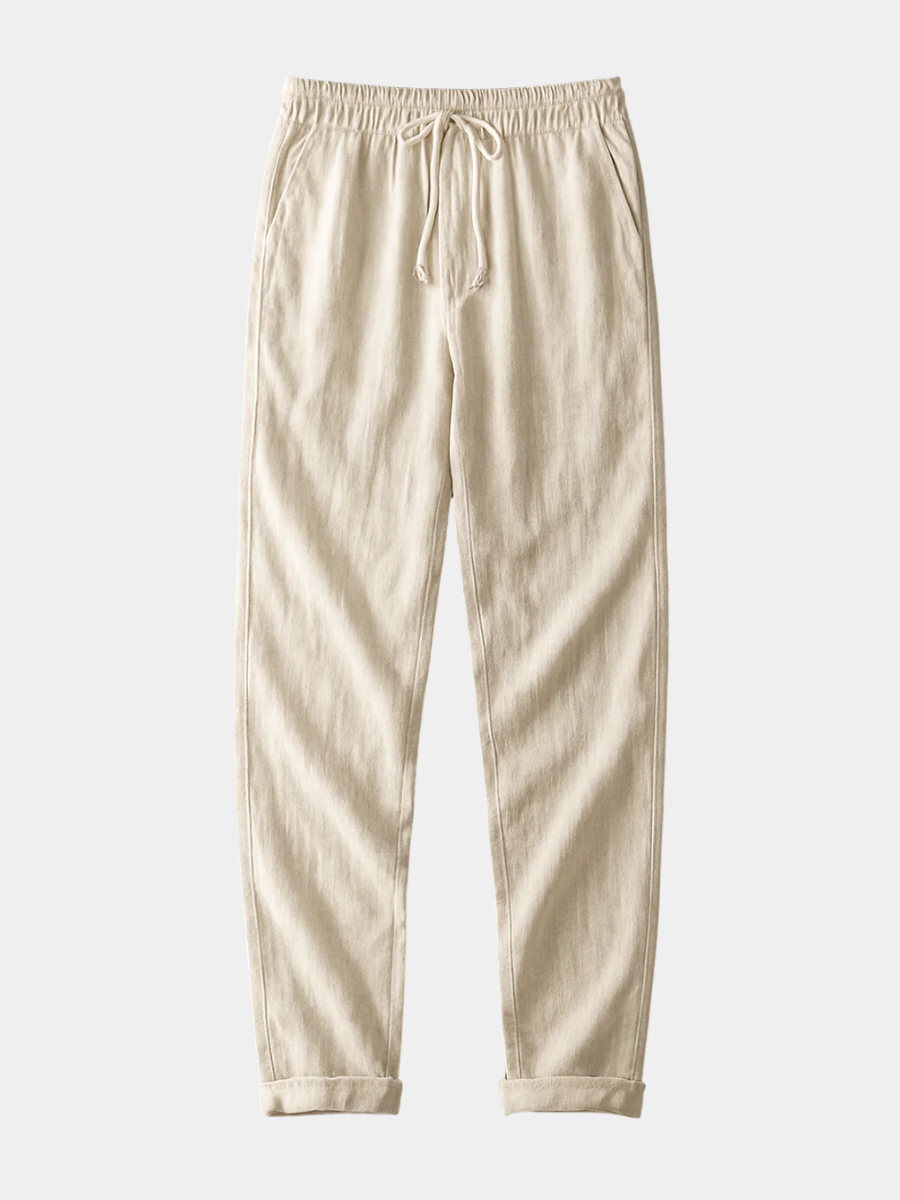 PANTALONI IN LINO ELEGANTI
