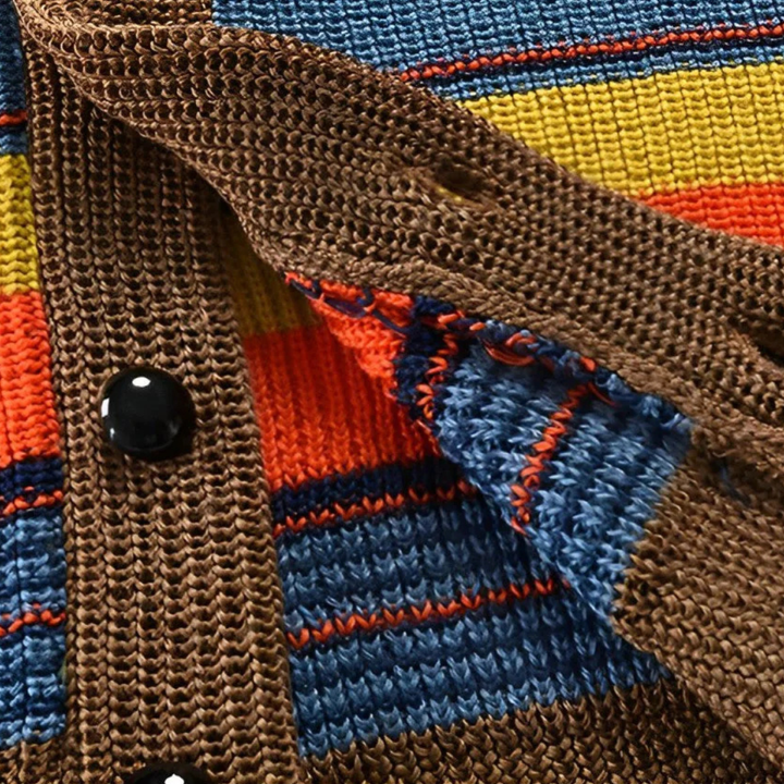 ROVESSA ROMA | CARDIGAN RETRÒ DA UOMO