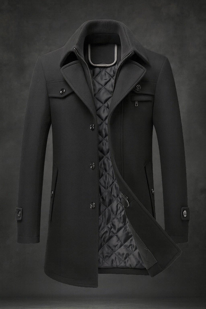 ROVESSA ROMA | CAPPOTTO DI LANA FATTO A MANO