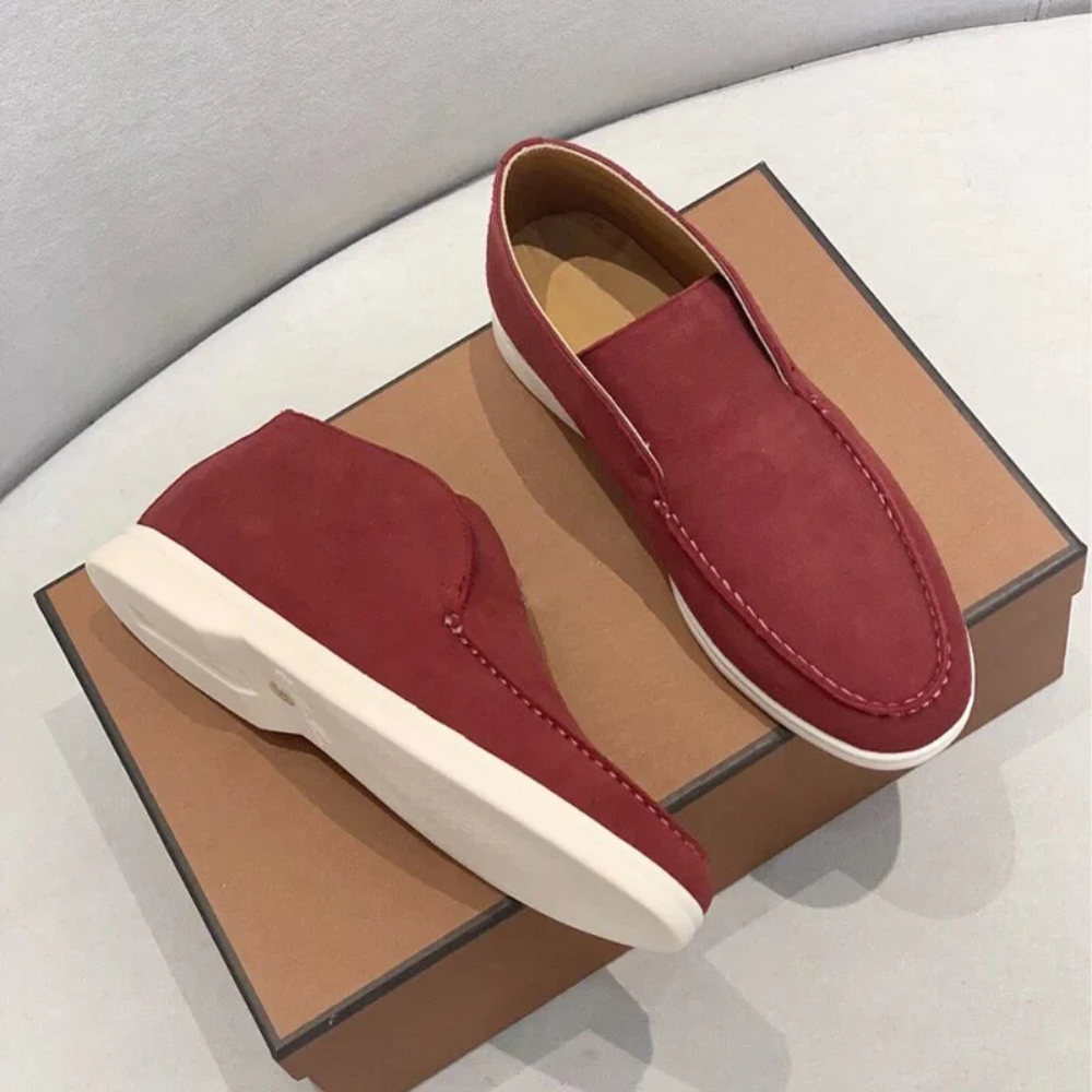 MOCASSINI IN PELLE SCAMOSCIATA CASUAL