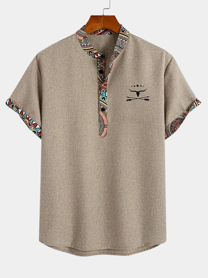 SALVATORE | CAMICIA ELEGANTE A MANICHE CORTE