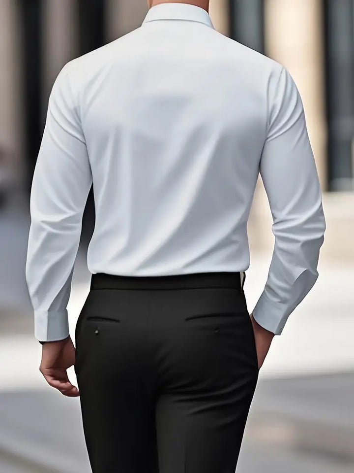 ROVESSA ROMA™ | CAMICIA TRASPIRANTE A MANICHE LUNGHE