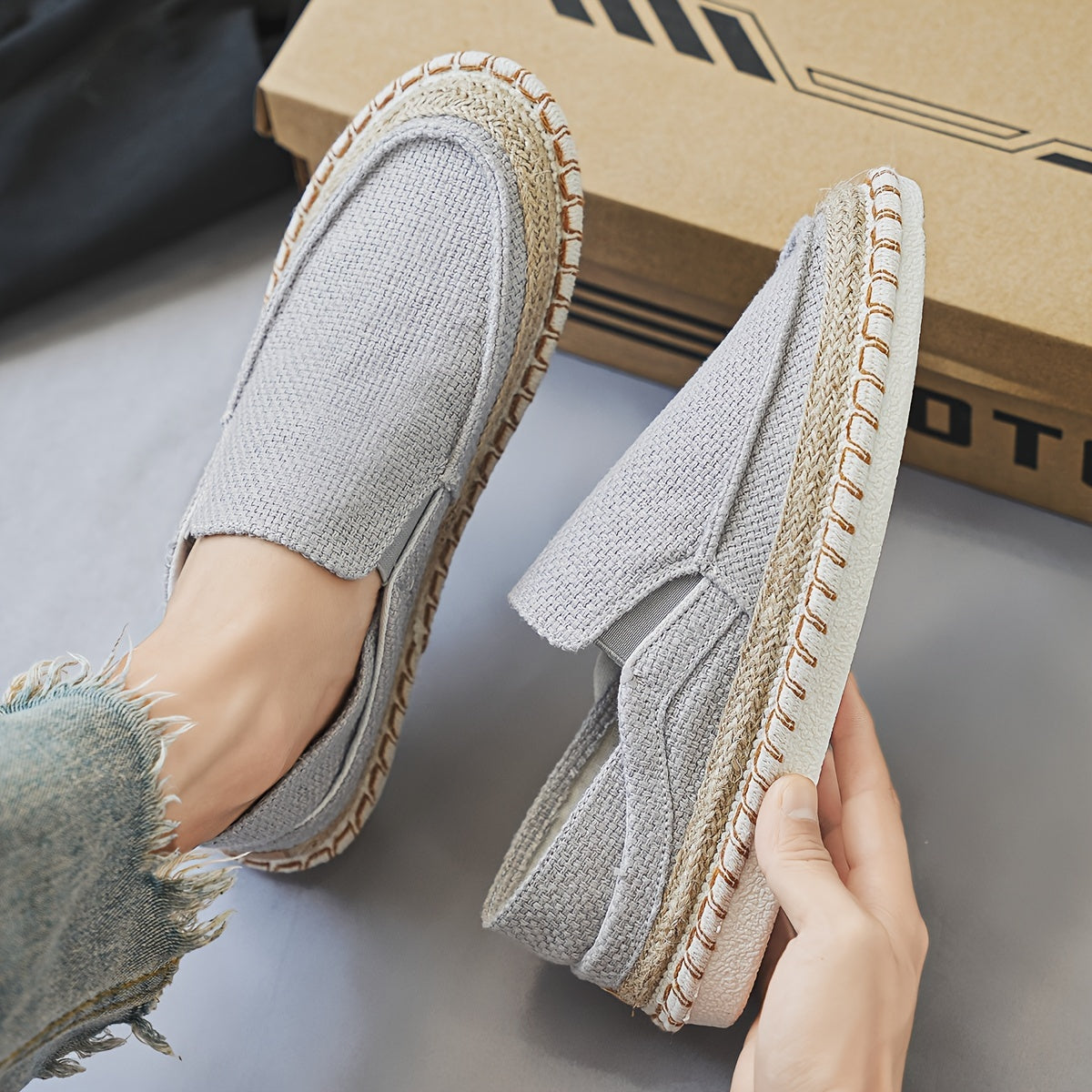 SCARPE SLIP-ON COASTAL WEAVE