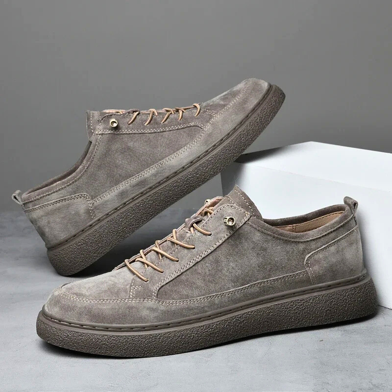 MATTEO | SNEAKERS IN PELLE SCAMOSCIATA