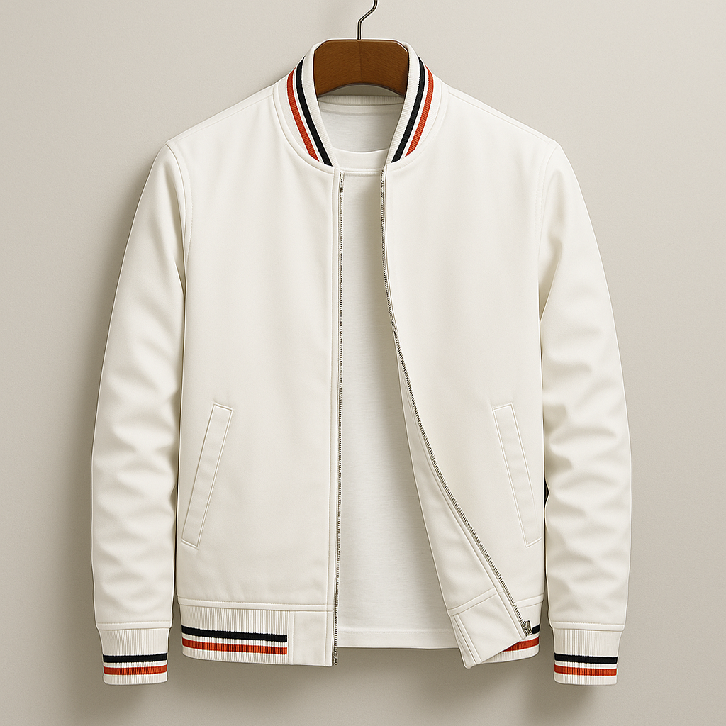 ROVESSA ROMA | GIUBBOTTO BOMBER ESTIVO CON STRISC