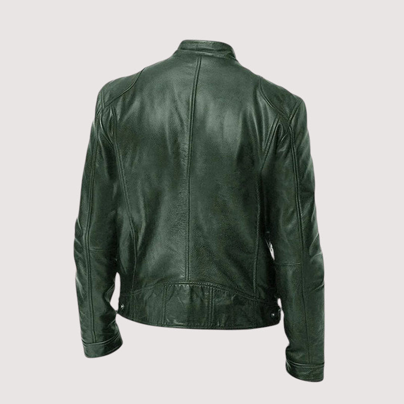 ROVESSA ROMA | GIACCA IN PELLE ELEGANTE DA UOMO