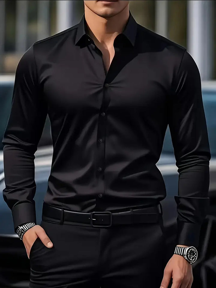 ROVESSA ROMA™ | CAMICIA TRASPIRANTE A MANICHE LUNGHE