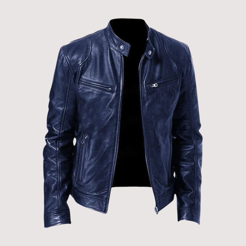ROVESSA ROMA | GIACCA IN PELLE ELEGANTE DA UOMO
