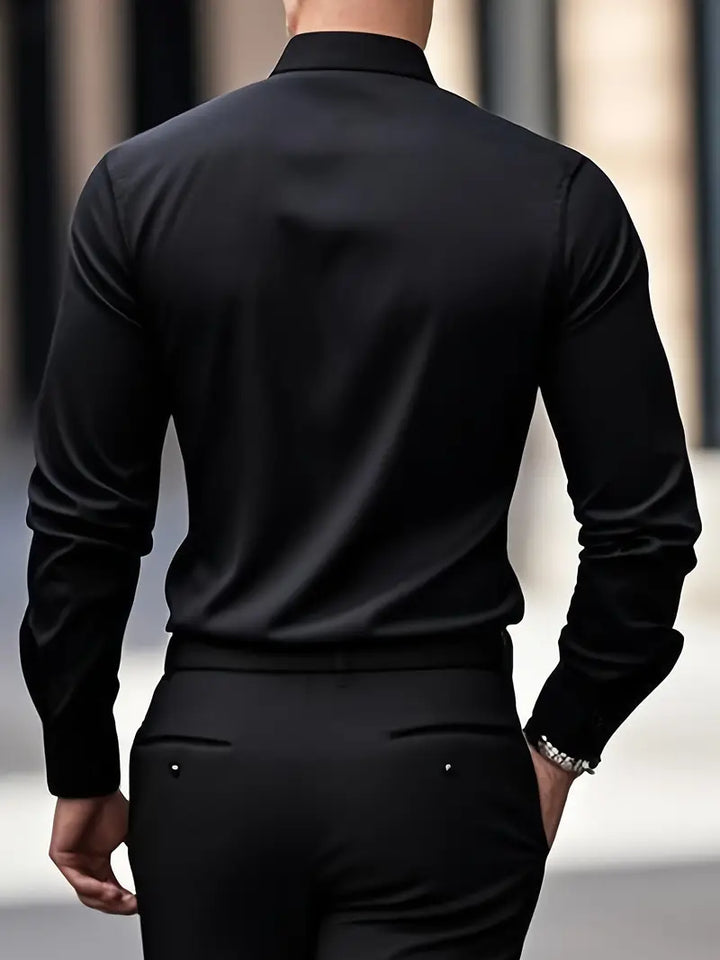 ROVESSA ROMA™ | CAMICIA TRASPIRANTE A MANICHE LUNGHE