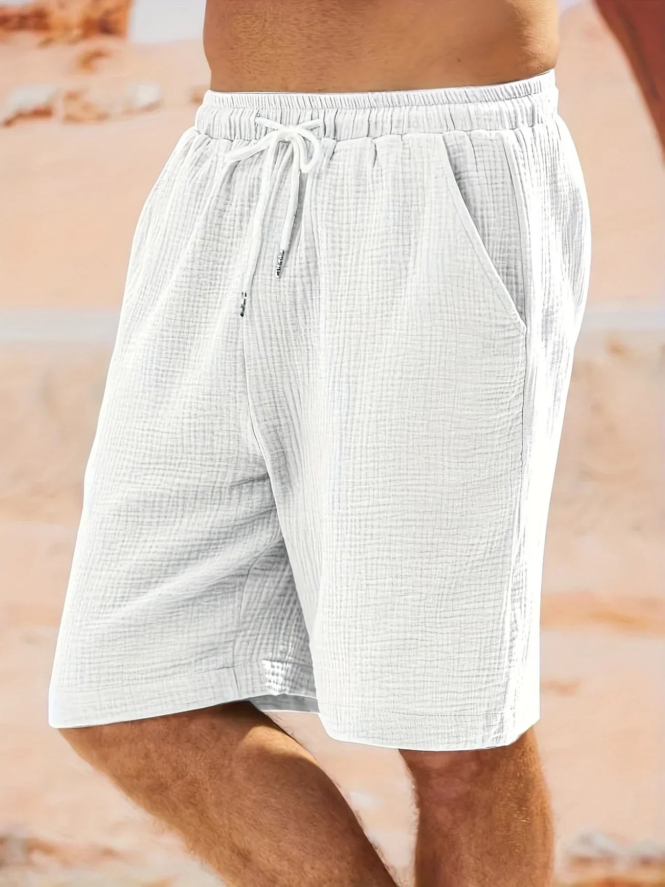 RICCARDO | SHORT LEGGERO CON TASCHE